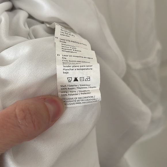 Vintage Y2K boho crochet smocked tiered dress M coastal cowgirl rodeo festival - Picture 8 of 8